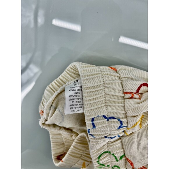 Women's Shorts - Bailey Rose by Lala White Designed Mini Sweat Short Stretch XS - Picture 4 of 7